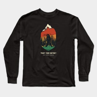 Trust Your Instinct: Adapt - Survive - Overcome Long Sleeve T-Shirt